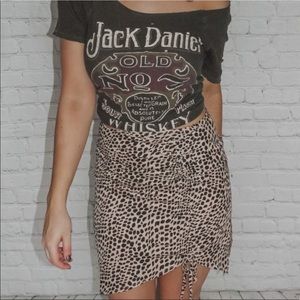 Leopard Skirt